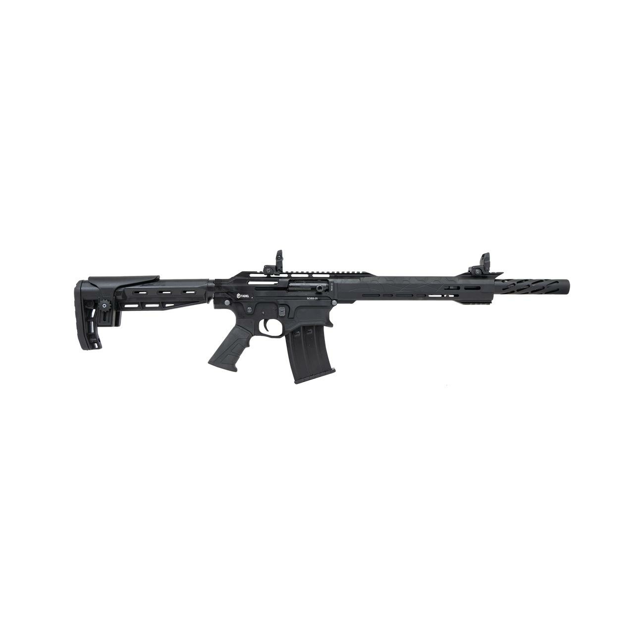 Citadel Boss-25 CA Compliant Shotgun 12ga 3" Chamber 5rd Magazine 18.75" Barrel Black