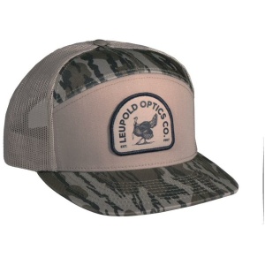 Leupold Turkey 7 Panel Trucker Khaki/Mossy Oak Bottomland