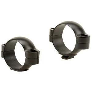 Leupold 2-Piece STD Windage Adjustable Steel Rings 30mm Low Matte
