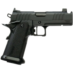 Tisas 1911 Carry DS Comp Handgun 9mm Luger 17rd Magazines(2) 4.25'' Barrel  QPQ Finish Manual Safety