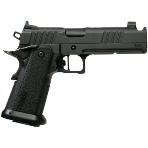 Tisas 1911 Duty 9 DS Comp Handgun 9mm Luger 17rd Magazines(2) 5" Compensated Barrel QPQ Finish