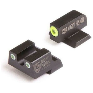 Perfect Dot NS Set w/Yellow Front + Black Square Rear Fits Springfield XD