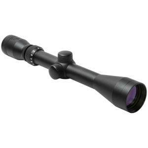 NcStar Shooter I Gen II Series 3-9x40mm Rifle Scope - Weaver Rings Incl - Black