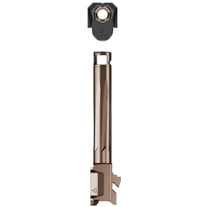 Radian Weapons Afterburner and Ramjet Combo Ported Barrel and Compensator for Glock Gen 6 17 Bronze