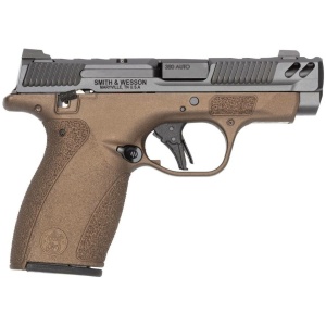 S&W PC Bodyguard 2.0 Midnight Bronze Carry Comp Handgun .380 Auto 10rd Magazines(2) 3.1? Ported Barrel Chamber Indicator Manual Safety CA Compliant