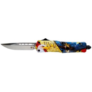 Templar Knife Small Eagle Knife 2-1/4" Drop Point Blade We The People Eagle