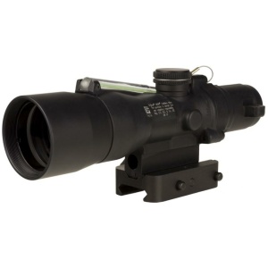 Trijicon Compact ACOG 3x30 Rifle Scope Green Horseshoe/Dot 7.62x39/123gr. Illuminated Black