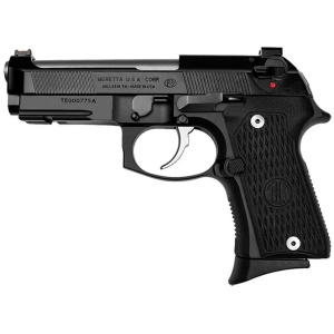 Beretta 92G Elite LTT Compact Handgun 9mm Handgun 15/rd Magazines (3) 4.25" Barrel Black Fiber Optic Sights