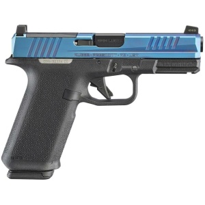 Ruger RXM Blue PVD Handgun 9mm Luger 17rd Magazines(2) 4" Barrel  Black Poly Frame Front Night Sight