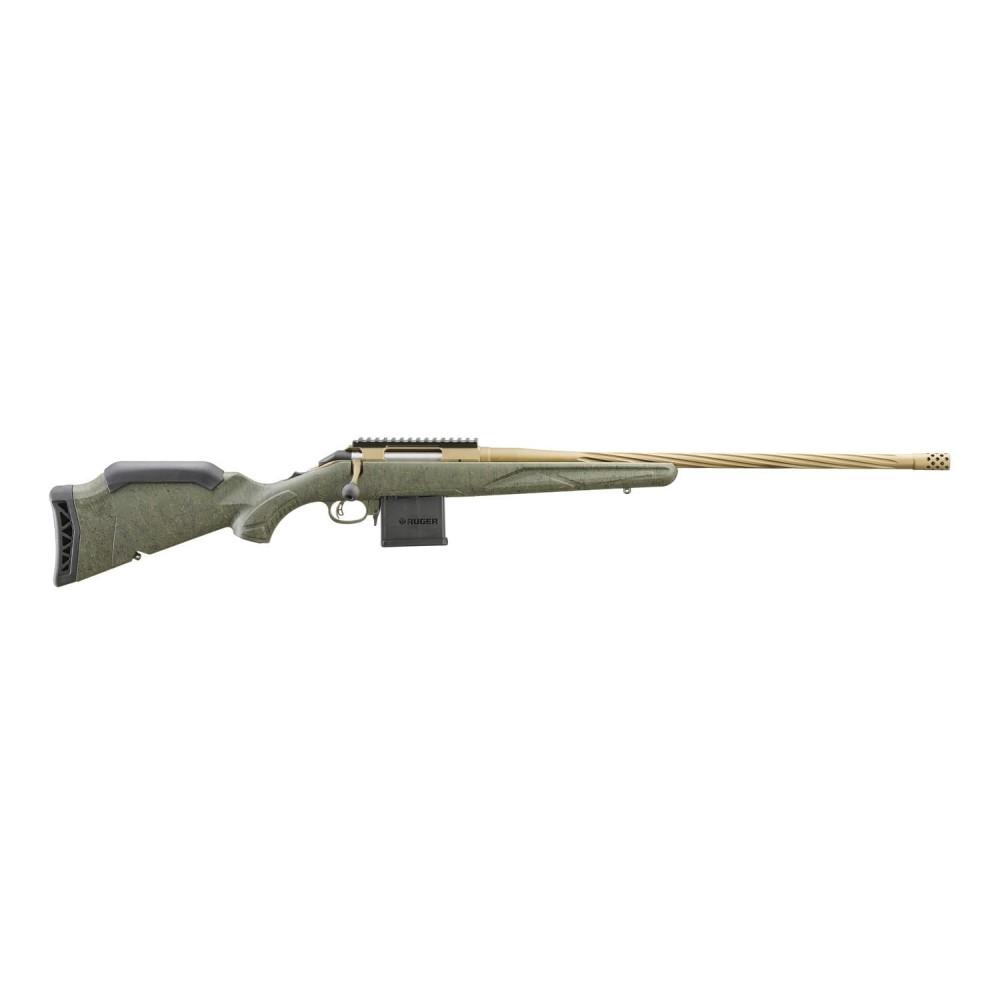 Ruger American Gen II Predator Rifle 6mm ARC 10rd Magazine 22" 5/8x24 Threaded Barrel Green