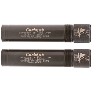 Carlson's Delta Waterfowl Extended Mid and Long Range Choke Tubes for 12 ga Browning Invector DS 2/ct