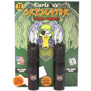 Carlson's Cremator Waterfowl Mid and Long Range Non Ported Choke Tube for 12 ga Beretta/Benelli Mobil 2/ct
