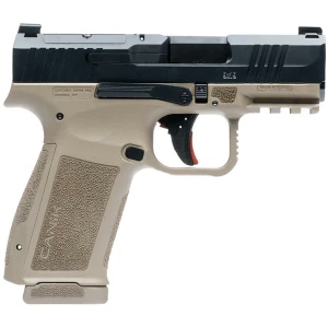 DEMO Canik Mete MC9L Handgun 9mm Luger 17rd Magazine 3.18" Barrel Optic Ready Black Slide FDE Frame