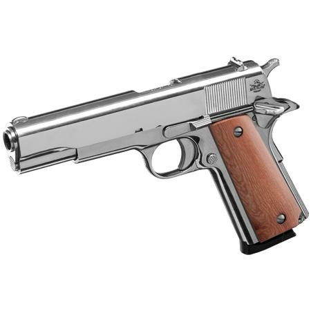 RI Armscor M1911-A1 FSNP Handgun 45 Auto 8rd Magazine 5" Barrel Polished Nickel