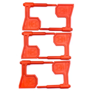 LBE RIFLE CHAMBER SFTY FLAG 6PK ORG