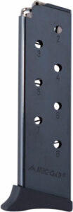 MEC-GAR MAGAZINE BERSA THUNDER - 380ACP 8RD FINGER REST BLUED
