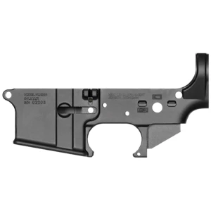 NLA FORGED AR15 LOWER RECEIVER - BLACK