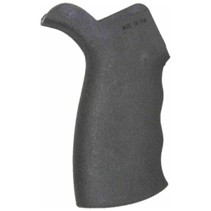 J&E TEXTURED RUBBERED PISTOL - GRIP W/STORAGE BLACK