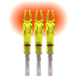 LUMENOK LIGHTED NOCK - SIGNATURE SERIES HD ORANGE 3PK