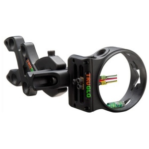 TRUGLO BOW SIGHT STORM 3-PIN - .019 DIA BLACK
