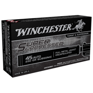 WIN SPR SUP 45ACP 230GR FMJ 50/500